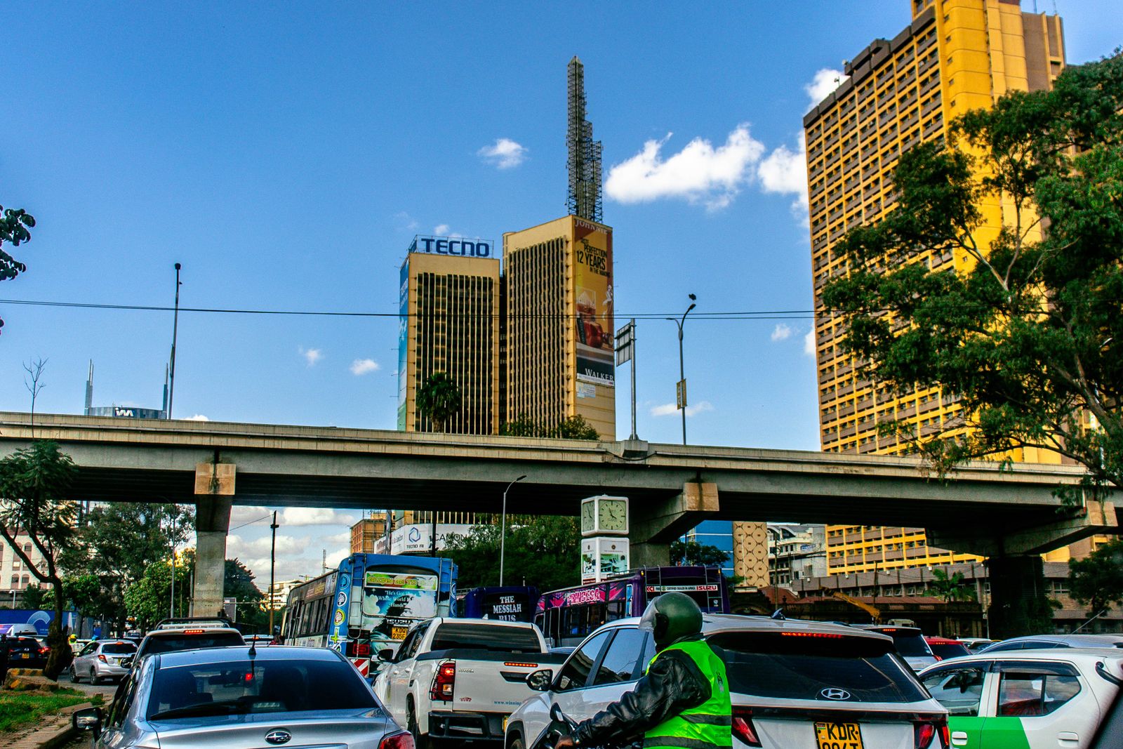 Kitengela and the Nairobi road network served by Nyati Movers